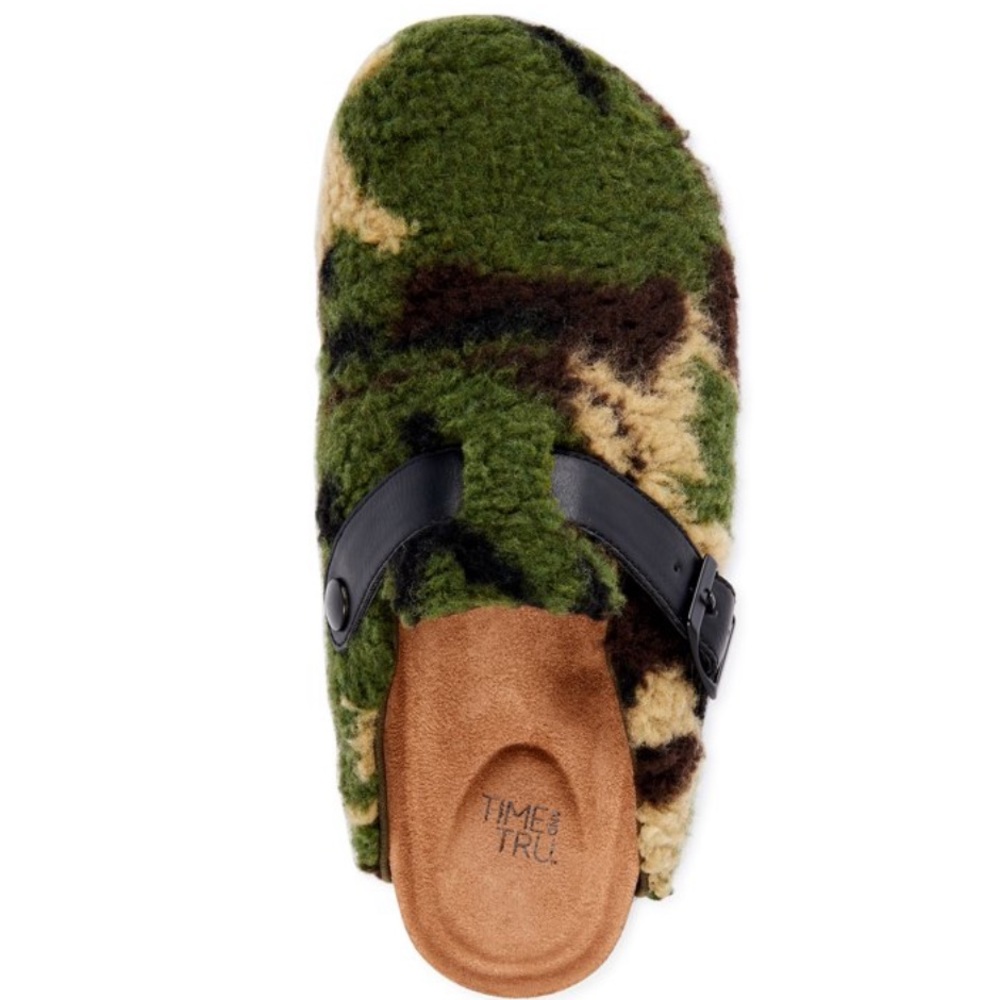 NEW Buckled Sherpa Casual Clog Size 7 - Picture 1 of 5